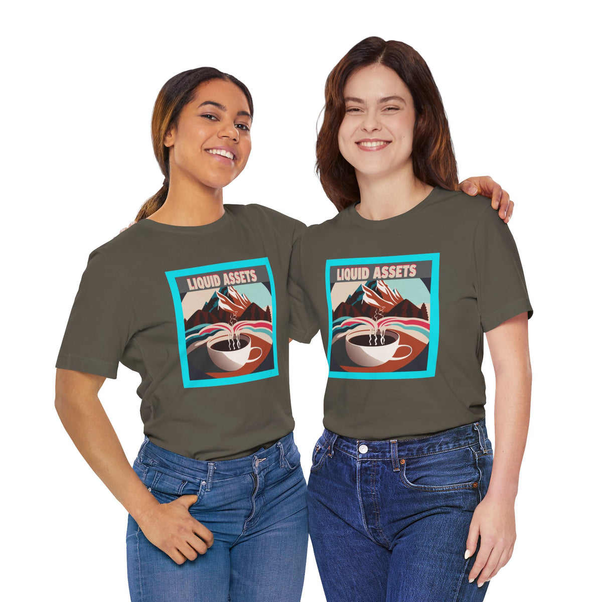 Liquid Assets Unisex Jersey Short Sleeve Tee