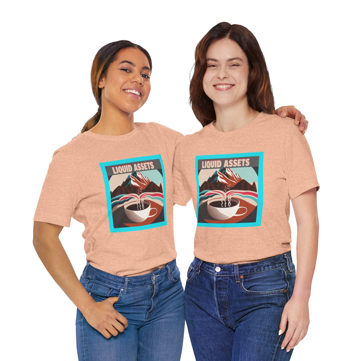 Liquid Assets Unisex Jersey Short Sleeve Tee