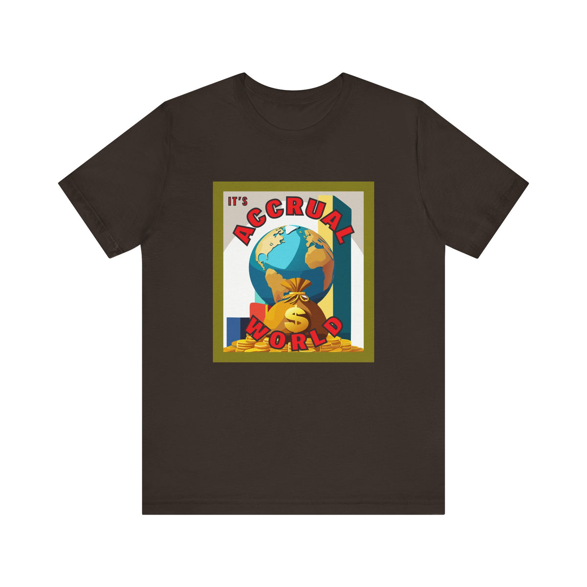 It's Accrual World Unisex Jersey Short Sleeve Tee