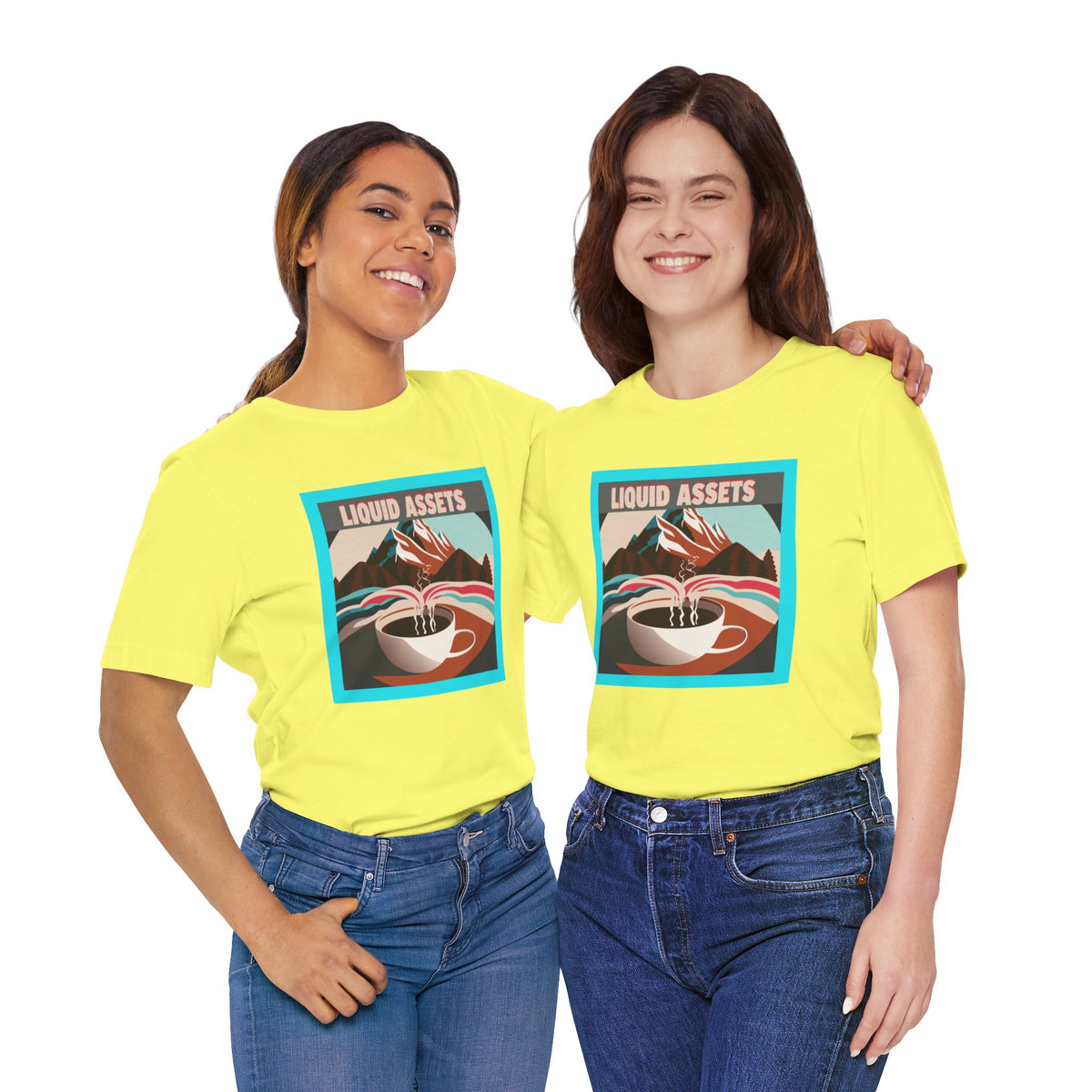 Liquid Assets Unisex Jersey Short Sleeve Tee