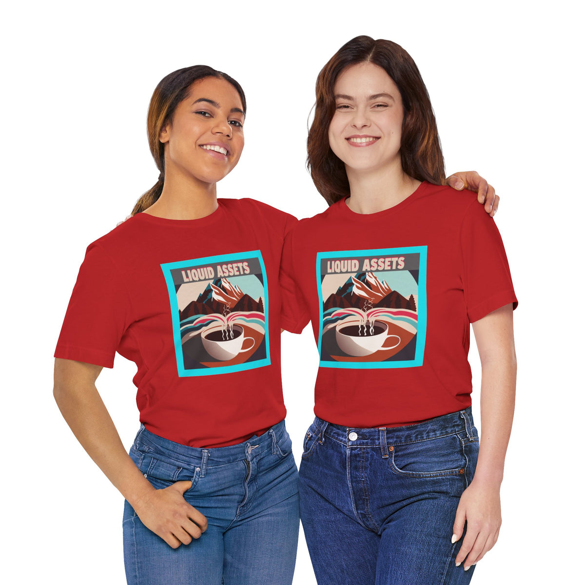 Liquid Assets Unisex Jersey Short Sleeve Tee