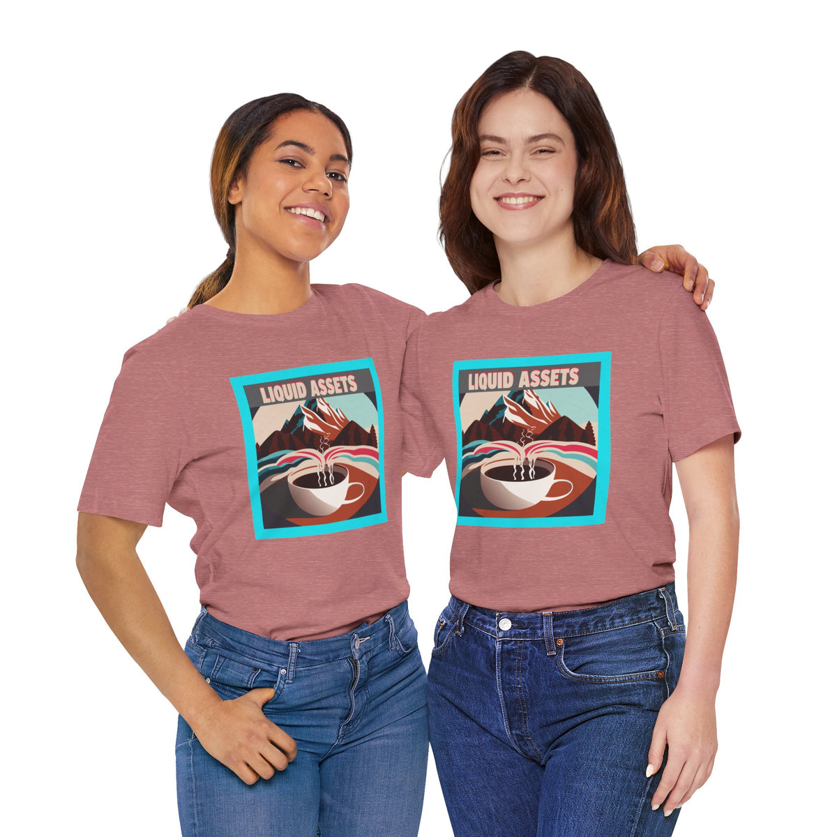 Liquid Assets Unisex Jersey Short Sleeve Tee