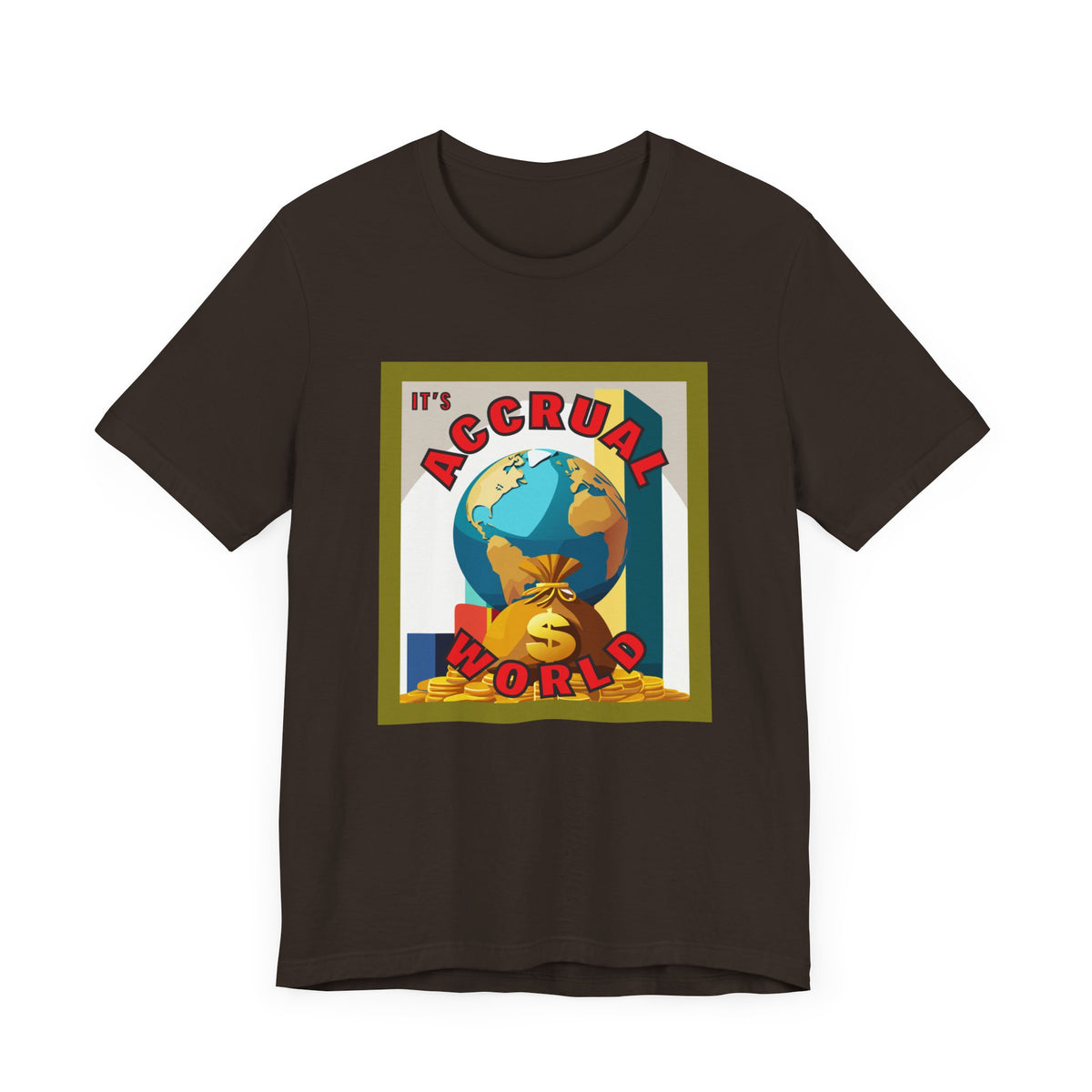 It's Accrual World Unisex Jersey Short Sleeve Tee