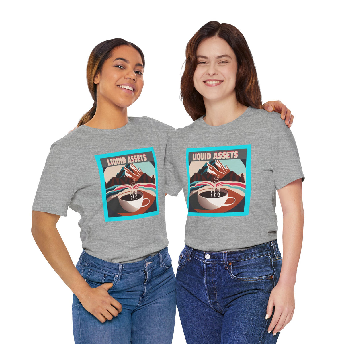 Liquid Assets Unisex Jersey Short Sleeve Tee