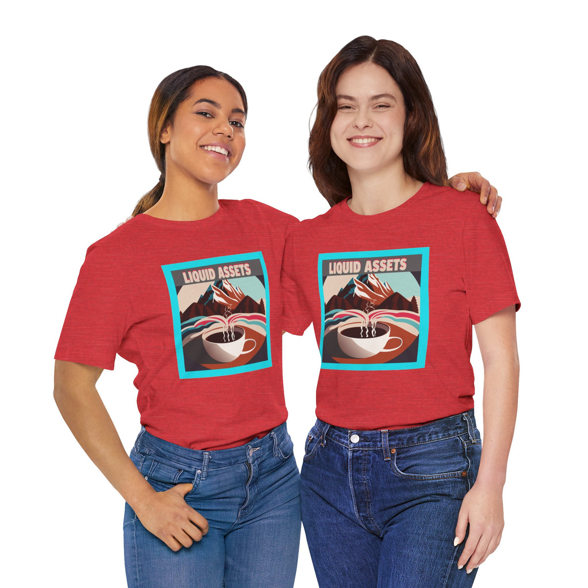Liquid Assets Unisex Jersey Short Sleeve Tee