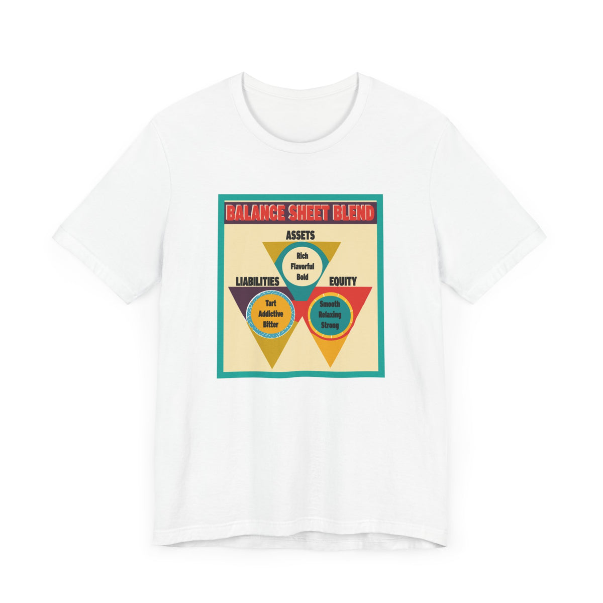 Balance Sheet Blend Unisex Jersey Short Sleeve Tee