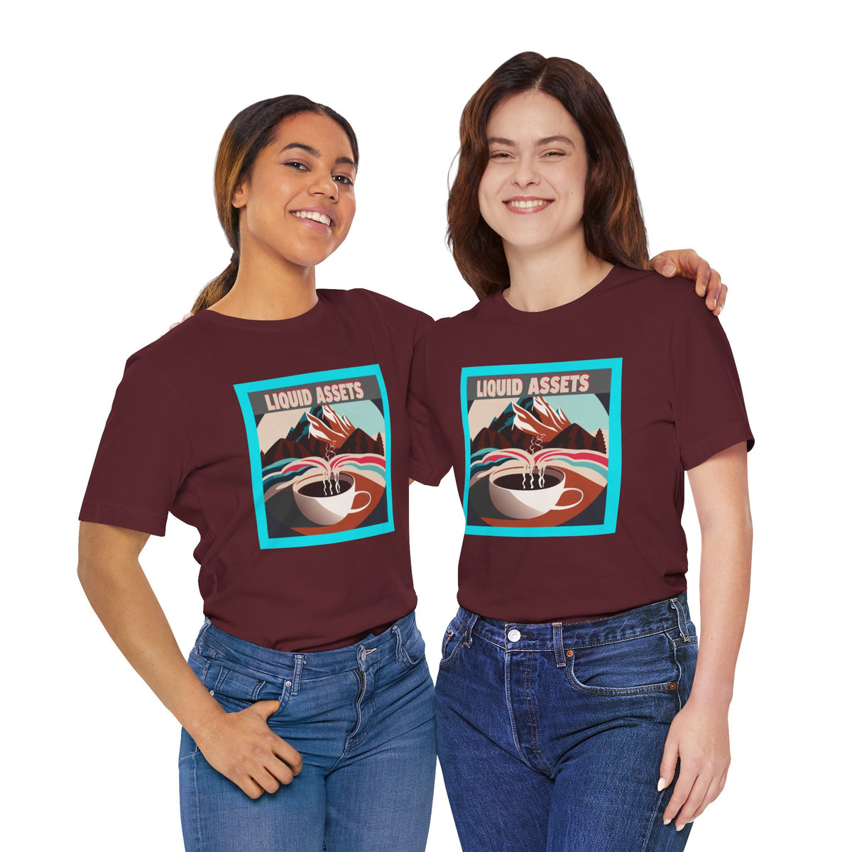 Liquid Assets Unisex Jersey Short Sleeve Tee