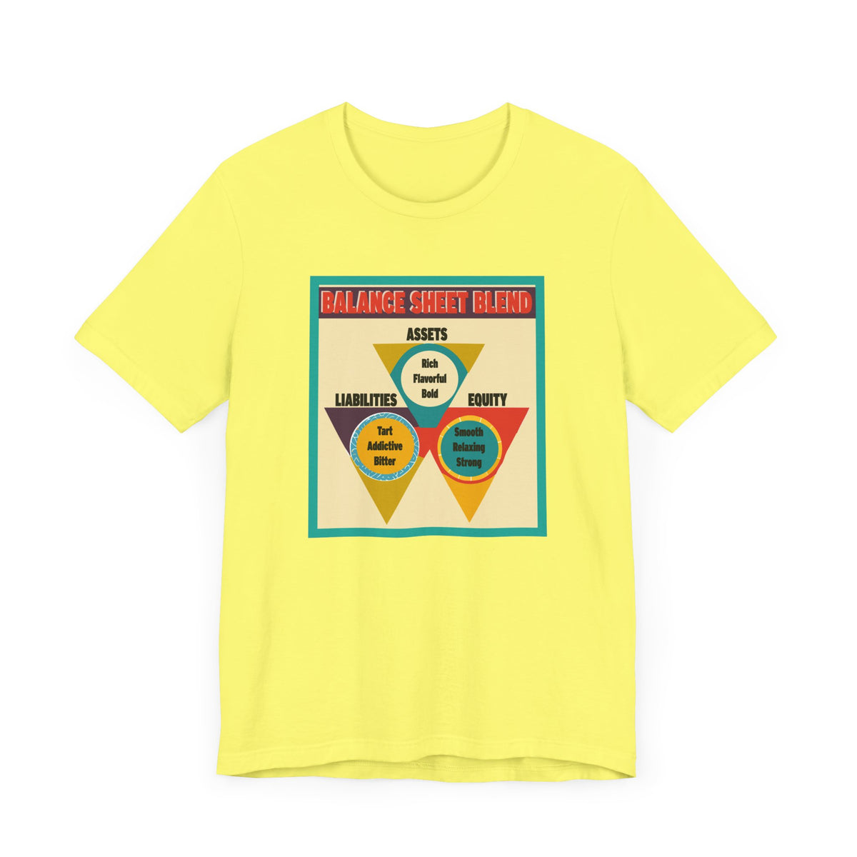 Balance Sheet Blend Unisex Jersey Short Sleeve Tee