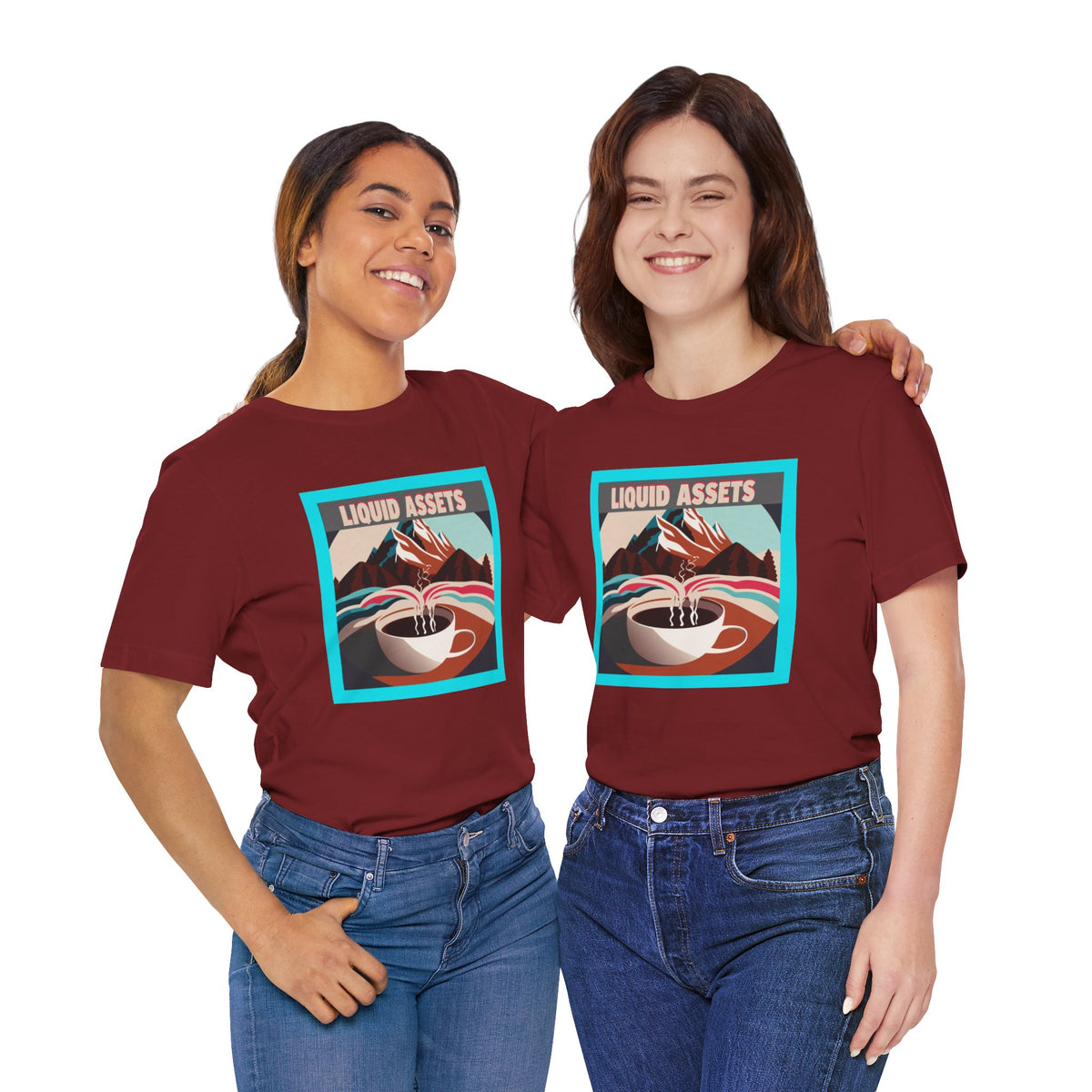 Liquid Assets Unisex Jersey Short Sleeve Tee